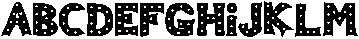 Holiday Regular otf (400) Font UPPERCASE