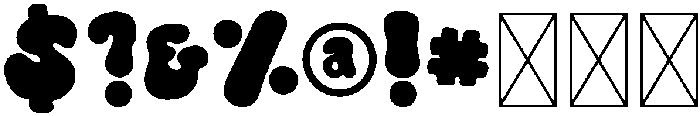 Holiday Regular otf (400) Font OTHER CHARS