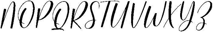 Holiday Regular otf (400) Font UPPERCASE