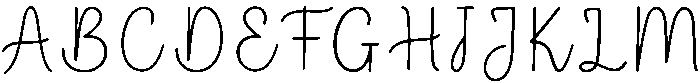 Holiday Regular otf (400) Font UPPERCASE