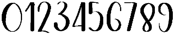 Holiday Regular otf (400) Font OTHER CHARS