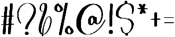 Holiday Regular otf (400) Font OTHER CHARS