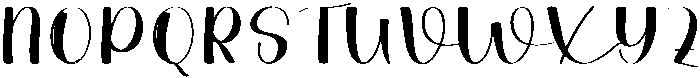 Holiday Regular otf (400) Font UPPERCASE