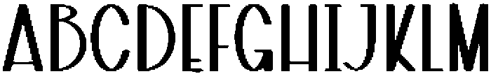 Holiday Regular otf (400) Font UPPERCASE