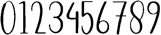 Holiday Regular otf (400) Font OTHER CHARS