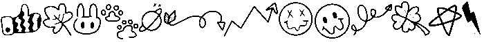 Holiday Regular otf (400) Font UPPERCASE
