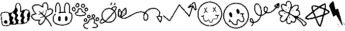 Holiday Regular otf (400) Font LOWERCASE