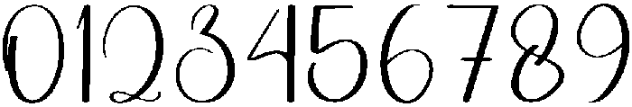 Holiday Saturday Regular otf (400) Font OTHER CHARS