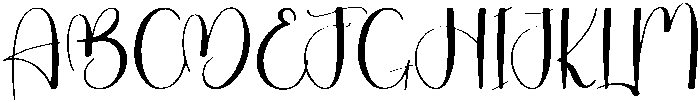 Holiday Saturday Regular otf (400) Font UPPERCASE