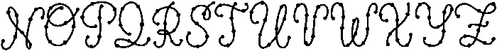 Holiday String Regular ttf (400) Font UPPERCASE