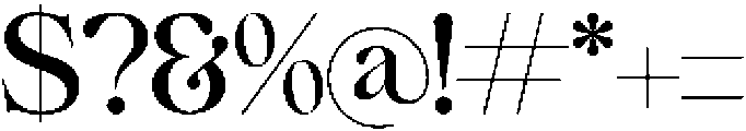 Holiday Sunset otf (400) Font OTHER CHARS
