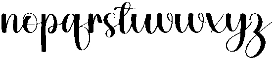 Holiday Wishes Regular otf (400) Font LOWERCASE