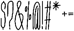 Holiday otf (400) Font OTHER CHARS