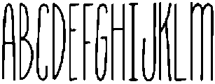 Holiday otf (400) Font UPPERCASE