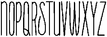 Holiday otf (400) Font LOWERCASE