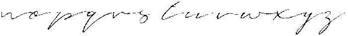 Holiday otf (400) Font LOWERCASE