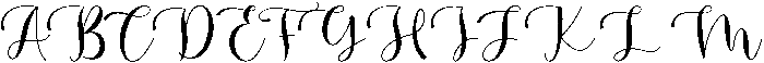 Holiday otf (400) Font UPPERCASE