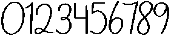 Holiday otf (400) Font OTHER CHARS