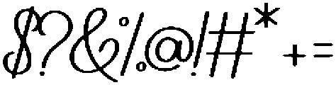 Holiday otf (400) Font OTHER CHARS