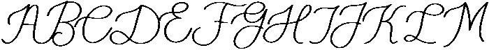Holiday otf (400) Font UPPERCASE
