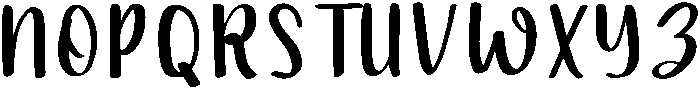 Holiday otf (400) Font UPPERCASE