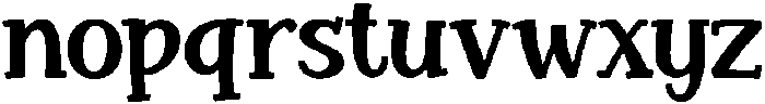 HolidayCarnivalRounded Rounded otf (400) Font LOWERCASE