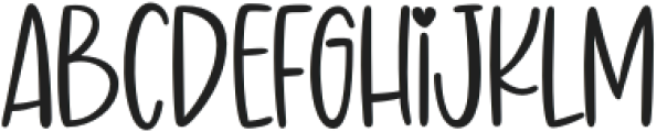 HolidayCharm-Regular otf (400) Font LOWERCASE