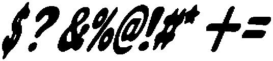 Holidaze Display Italic otf (400) Font OTHER CHARS