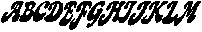 Holidaze Display Italic otf (400) Font UPPERCASE