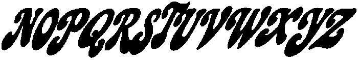 Holidaze Display Italic otf (400) Font UPPERCASE