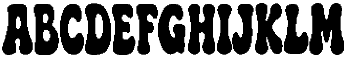 Holidaze Display Regular otf (400) Font UPPERCASE