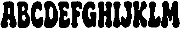 Holidaze Display Regular ttf (400) Font UPPERCASE
