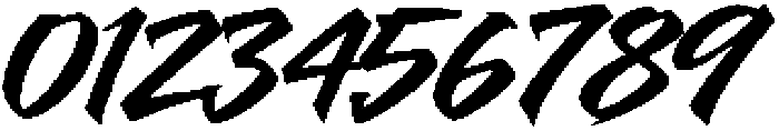 Holigans Attack otf (400) Font OTHER CHARS