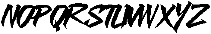 Holigans Attack otf (400) Font UPPERCASE