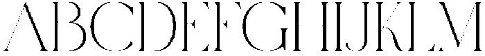 Holige Regular otf (400) Font UPPERCASE