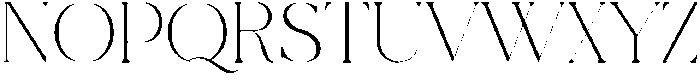 Holige Regular otf (400) Font UPPERCASE