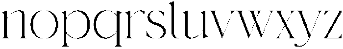 Holige Regular otf (400) Font LOWERCASE