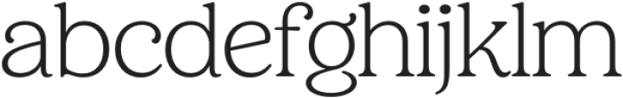 Holimole Extra Light otf (200) Font LOWERCASE