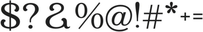 Holimole Medium otf (500) Font OTHER CHARS