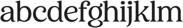 Holimole Medium otf (500) Font LOWERCASE