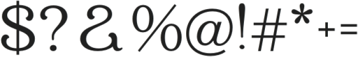 Holimole Regular otf (400) Font OTHER CHARS