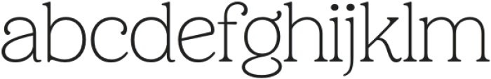 Holimole Thin otf (100) Font LOWERCASE