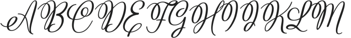 Holina Journey Italic otf (400) Font UPPERCASE