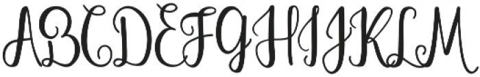 Holistic Font Family otf (400) Font UPPERCASE