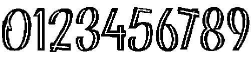 Holizone otf (400) Font OTHER CHARS