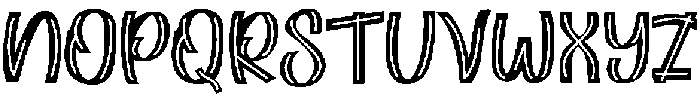 Holizone otf (400) Font UPPERCASE