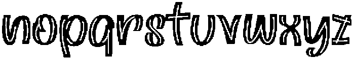 Holizone otf (400) Font LOWERCASE