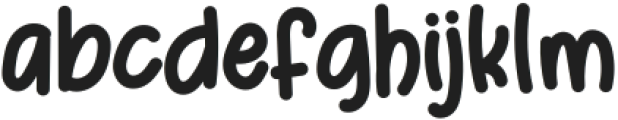 Holla Happy Regular ttf (400) Font LOWERCASE