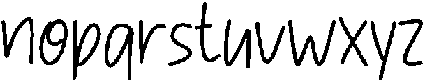 Holland Regular otf (400) Font LOWERCASE