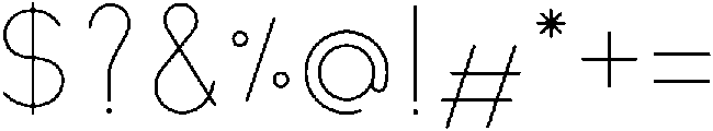 Holland Regular otf (400) Font OTHER CHARS